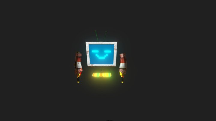 Robot dance 3D Model