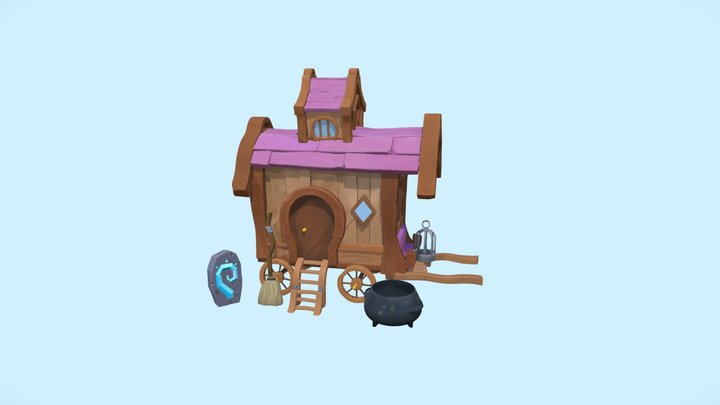 2DAE17_ValgaerenMats_Wagon_Sketchfab 3D Model