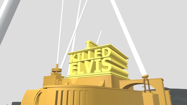 I Killed Elvis logo remake (February 2024 UPD) 3D Model
