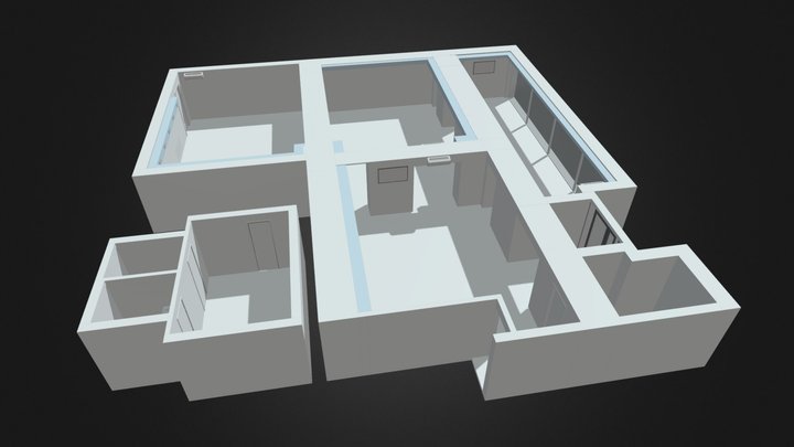 Ресторан обмер 1 3D Model