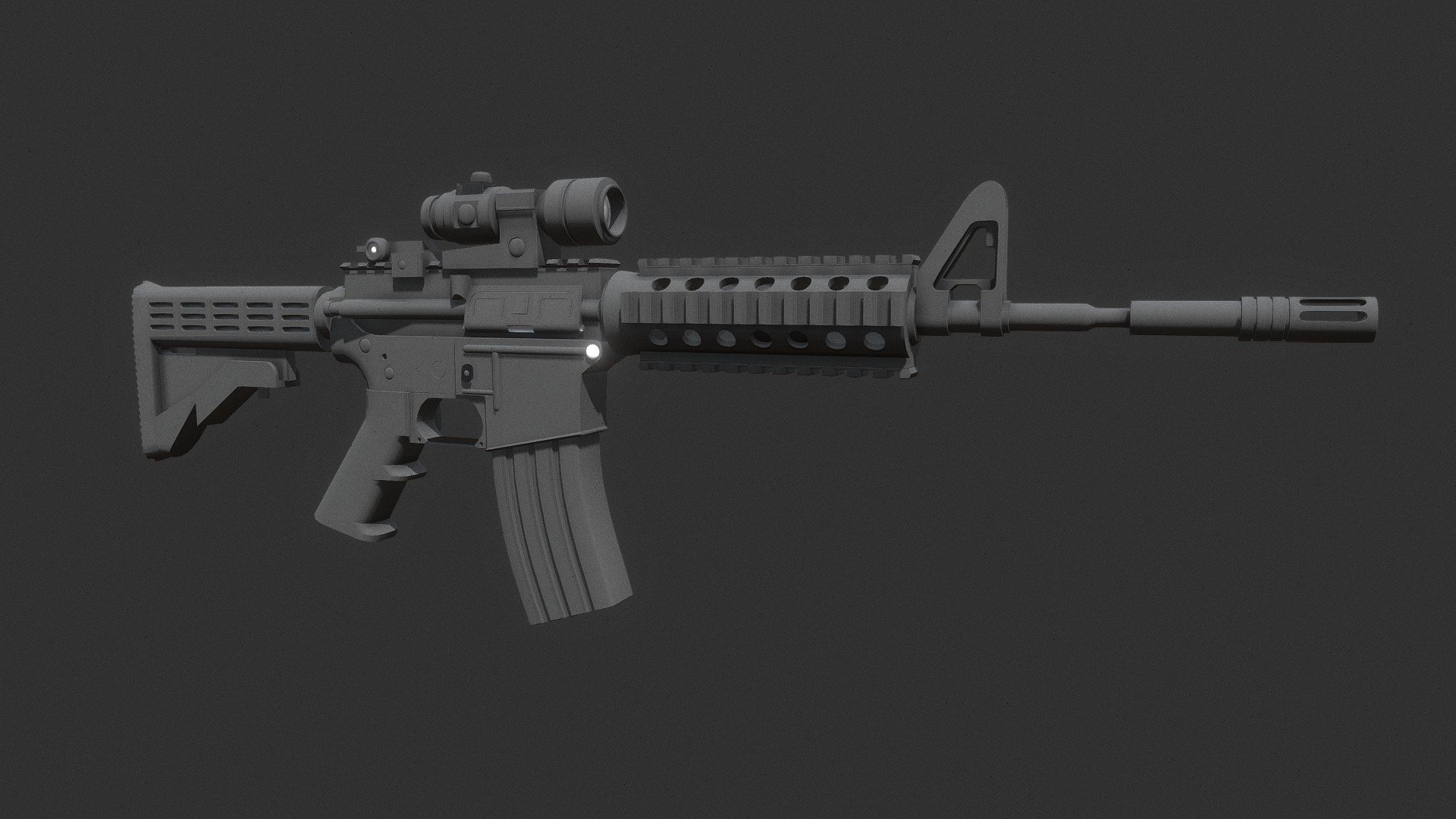 M4A1 - Download Free 3D model by Matrixxy [cbacb75] - Sketchfab