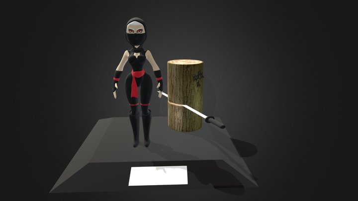Ninja 3D Model