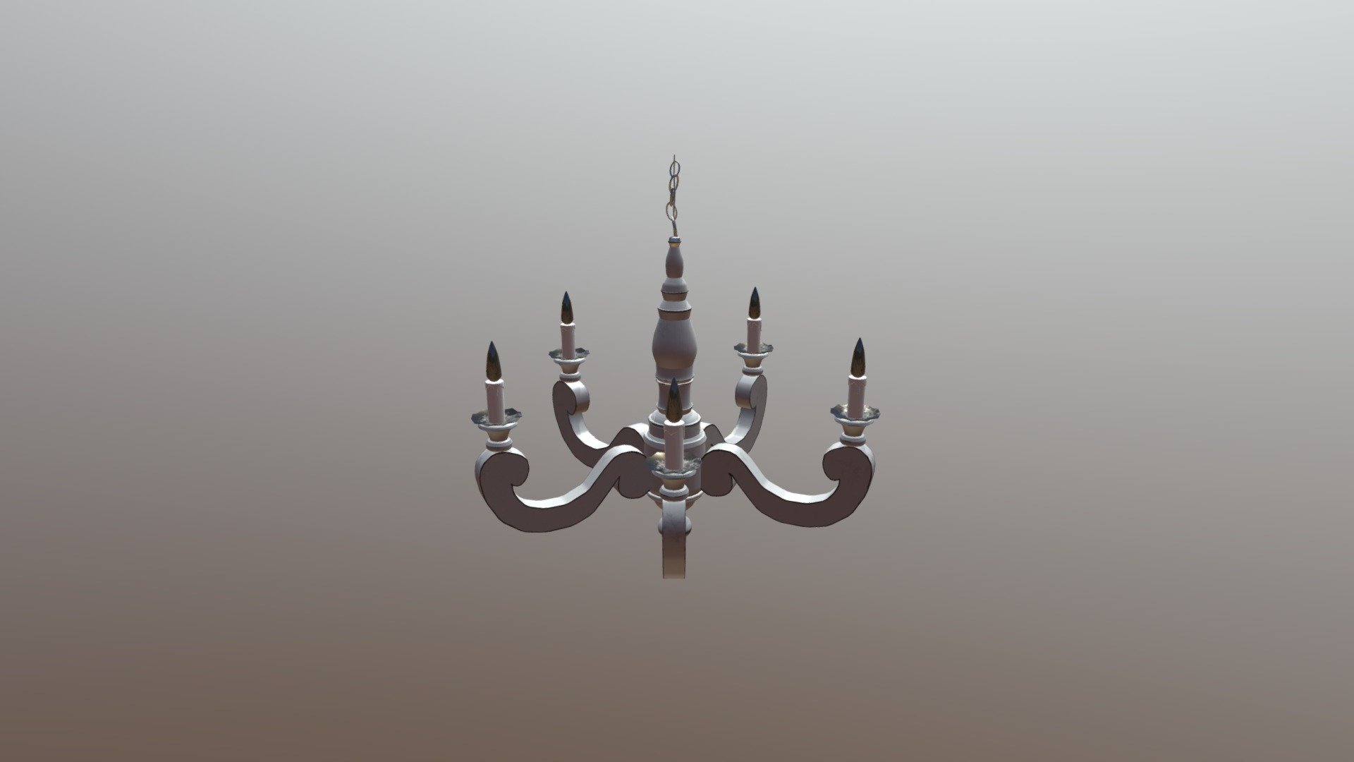 Wooden Chandelier