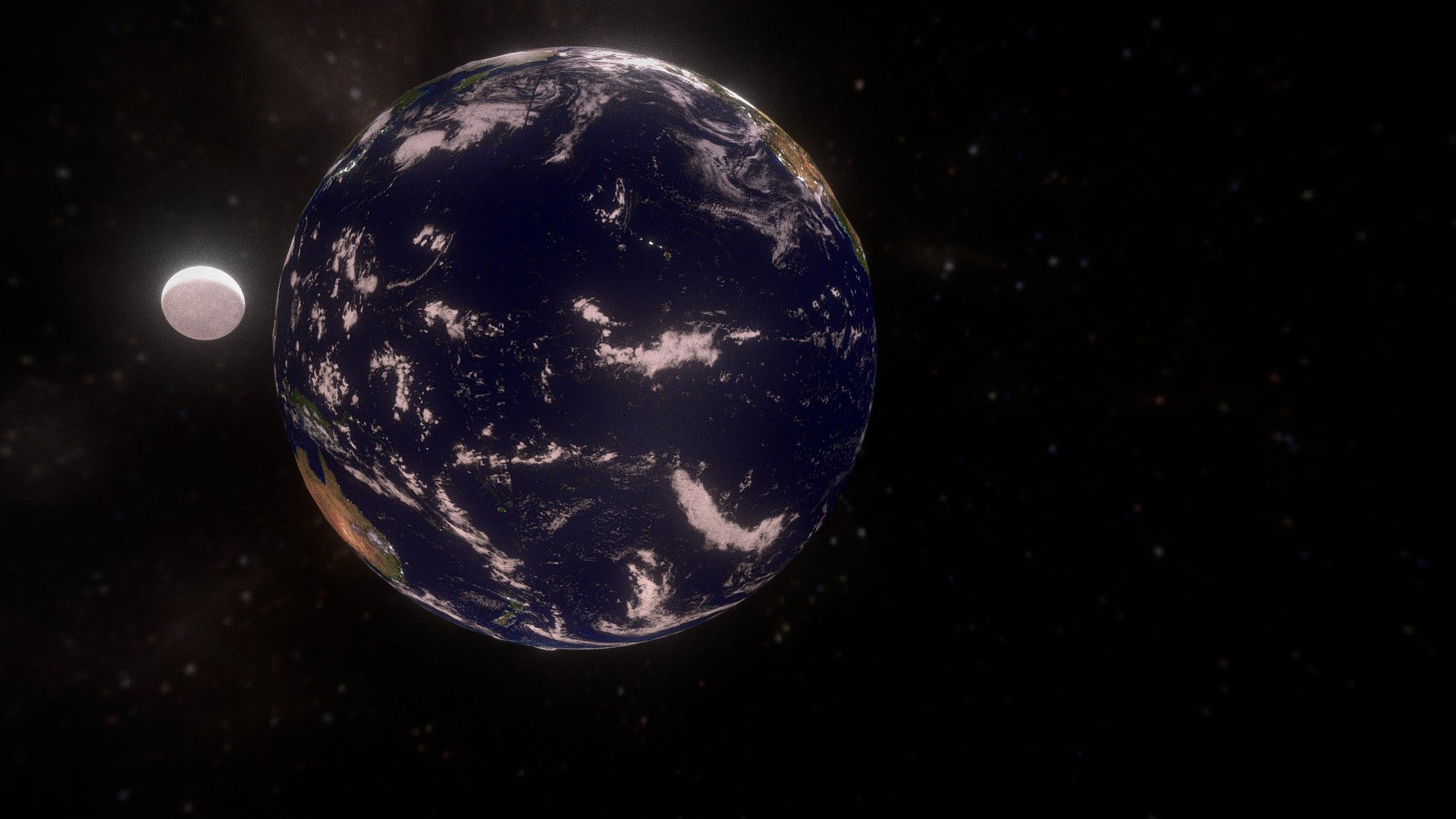 Down to Earth - Download Free 3D model by Kharisma.Yulio [cbaddf4 ...