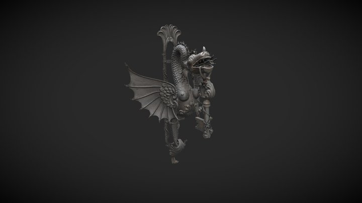 Hikman_dragon 3D Model