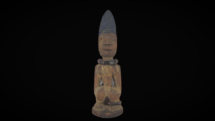 Ibeji Figure - UQ Anthropology Museum 3D Model