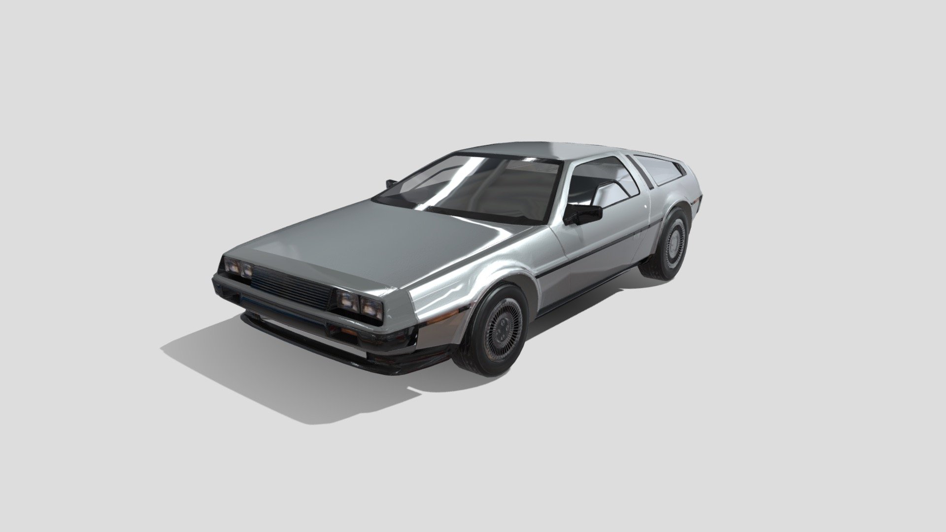 DeLorean DMC-12 - Download Free 3D model by Car2022 [cbaf2b6] - Sketchfab