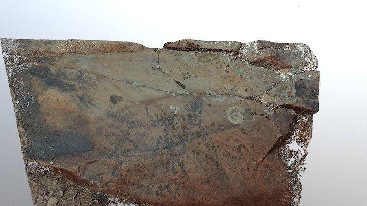 3 Amigos Rock Art 3D Model