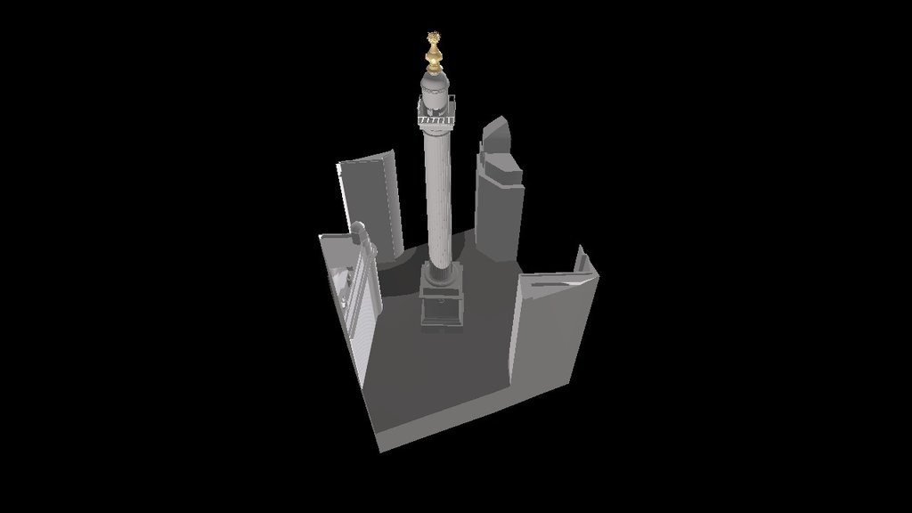 The Monument London - Great Fire of London