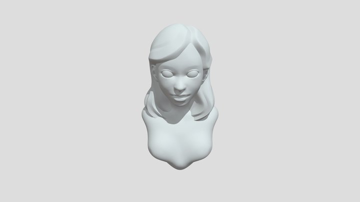 plaster statue  3d model practice 3D Model