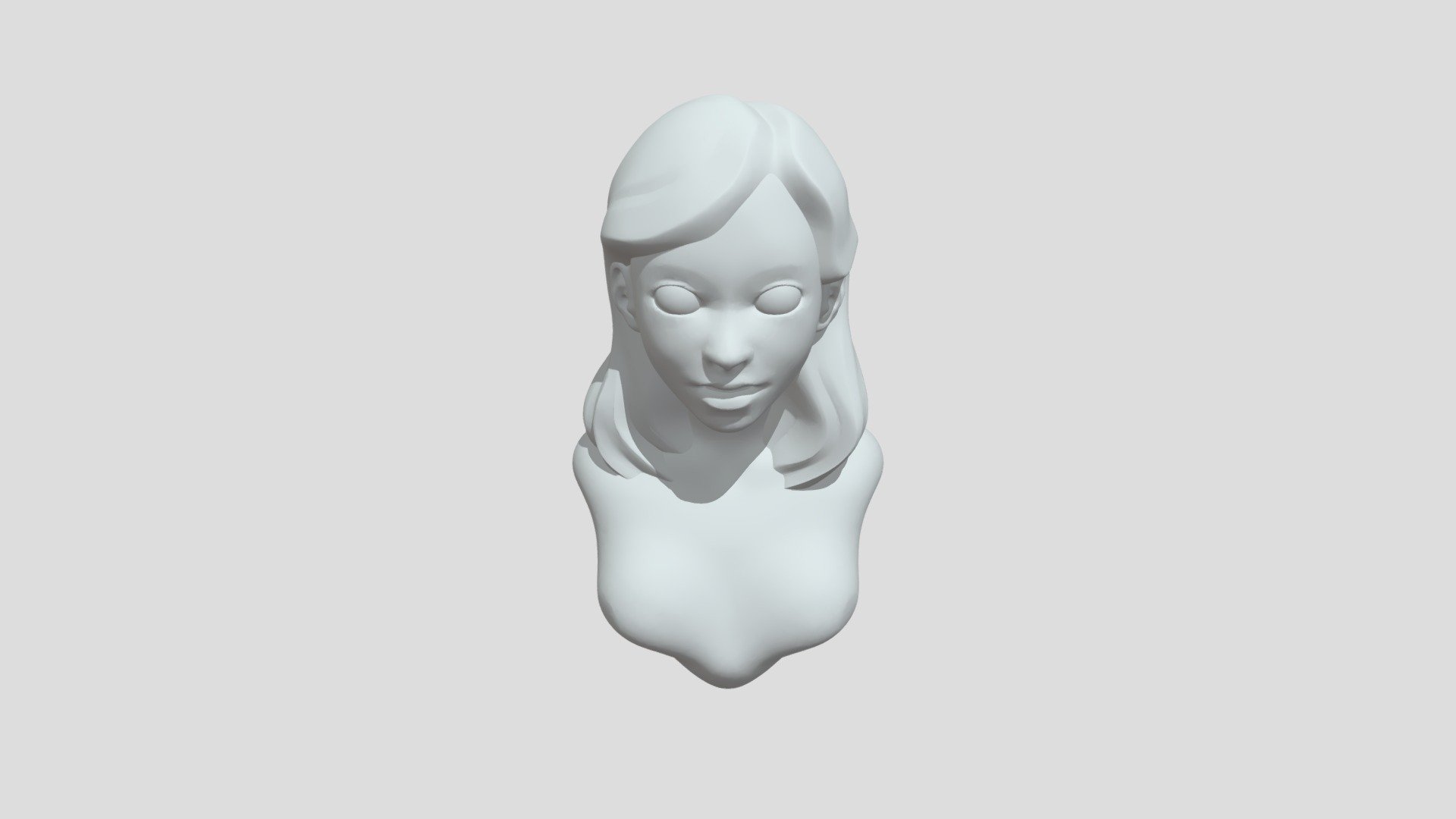plaster statue 3d model practice 3D model by 0724bookman [cbb03d1