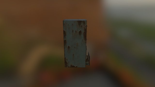 Fileing Cabinet 3D Model
