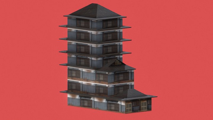 PSX - Edo Tokyo Tower 3D Model