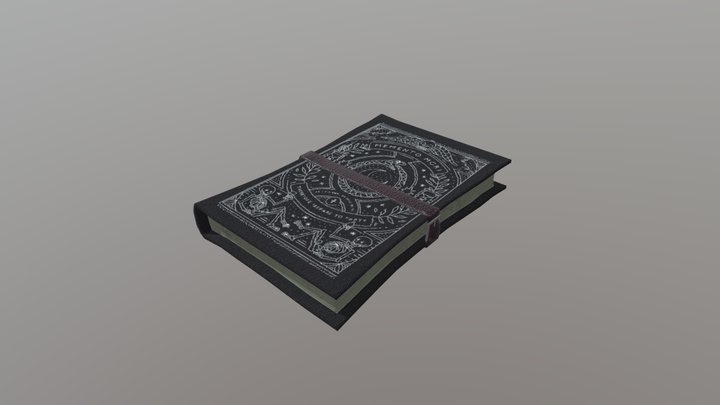 Book 3D Model