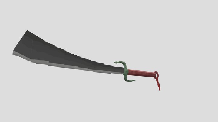 Дадао Blockbench 3D Model