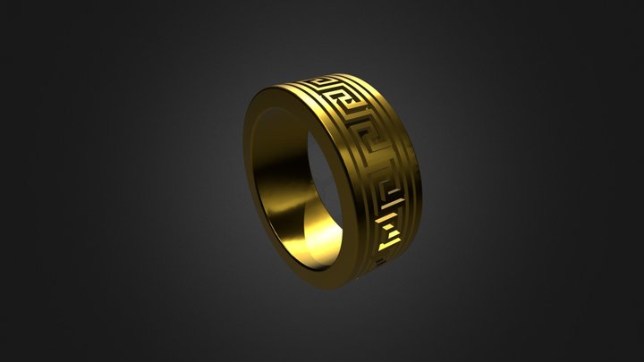 Ring D 17mm 3D Model