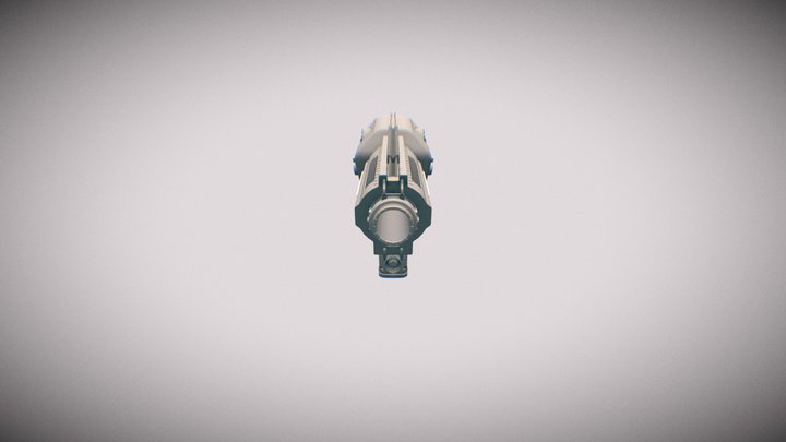 Sci Fi Gun 3D Model