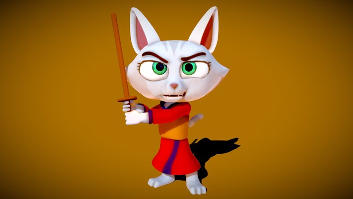 Emiko - Paws of Fury: The Legend of Hank – Modèle 3D gratuit STL