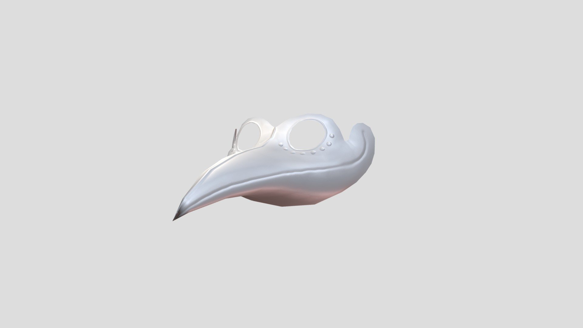 Bird Mask - Download Free 3D model by robertbrand [cbb569e] - Sketchfab