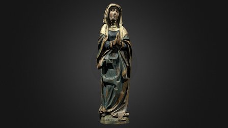 Vierge au Calvaire (test) 3D Model