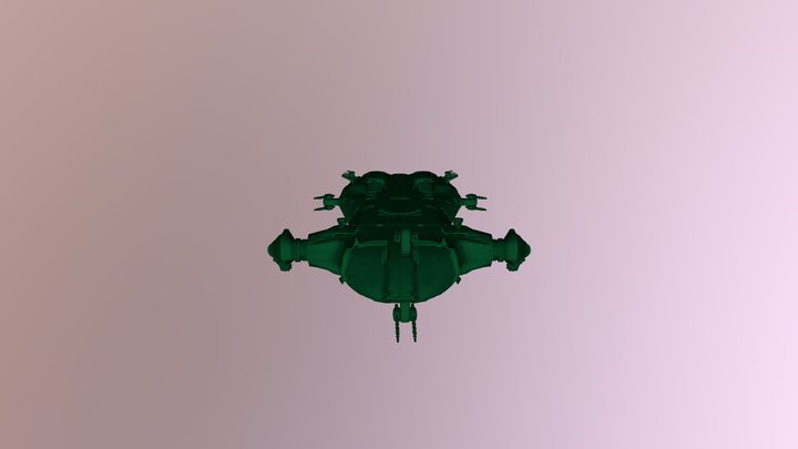 Ship WIP - State Of The Build 3D Model