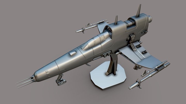 THE FLOGGER - CAZA ESPACIAL 3D Model