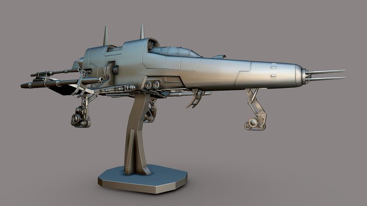 THE FLOGGER - CAZA ESPACIAL 3D Model