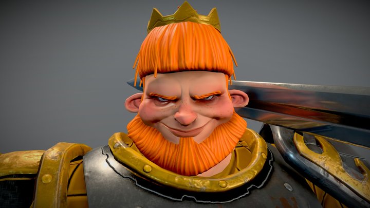 King F*cking Arthur II 3D Model