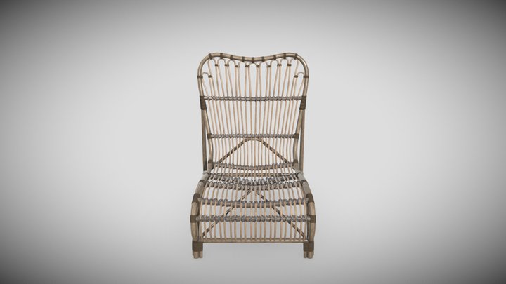 Colone Lounge Chair 3D Model