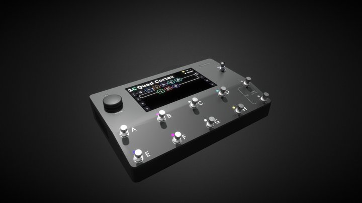 Neural DSP Quad Cortex 3D Model