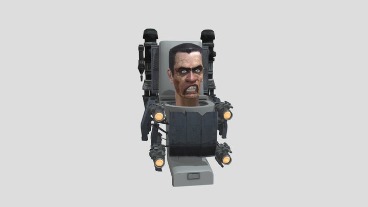 gman broken 3_5 3D Model