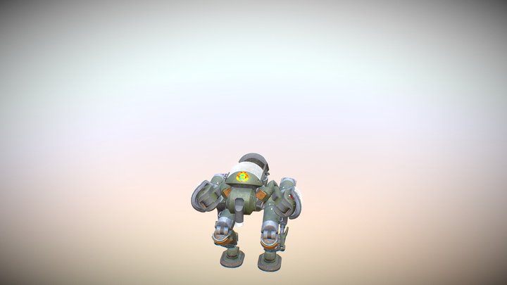 Soviet Bot 3D Model