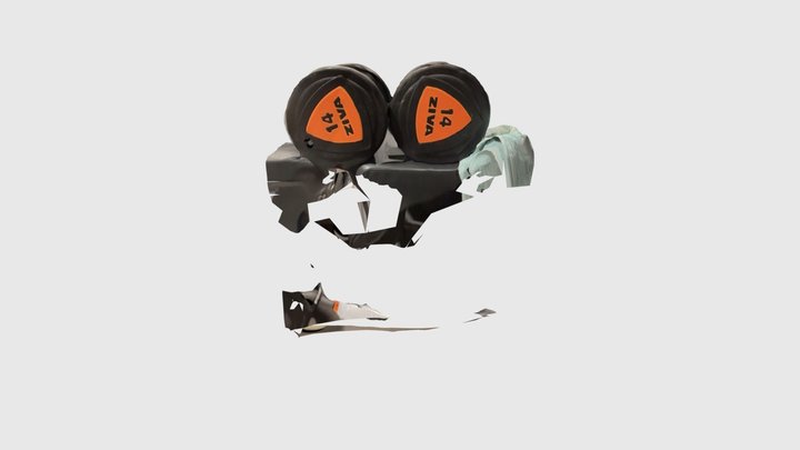 Dumbbells 3D Model