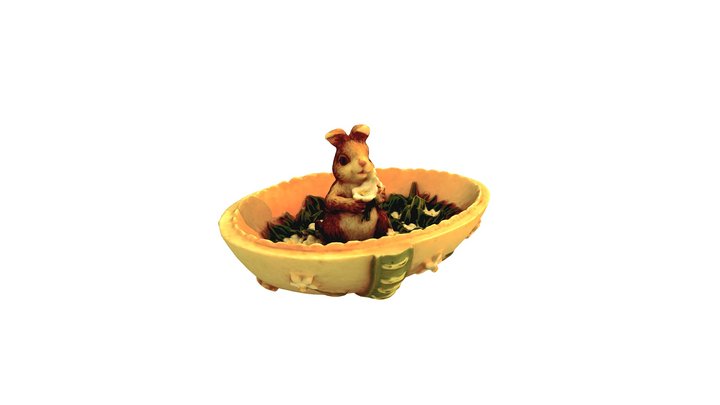 Easter Egg Photogrammetry 3D Model