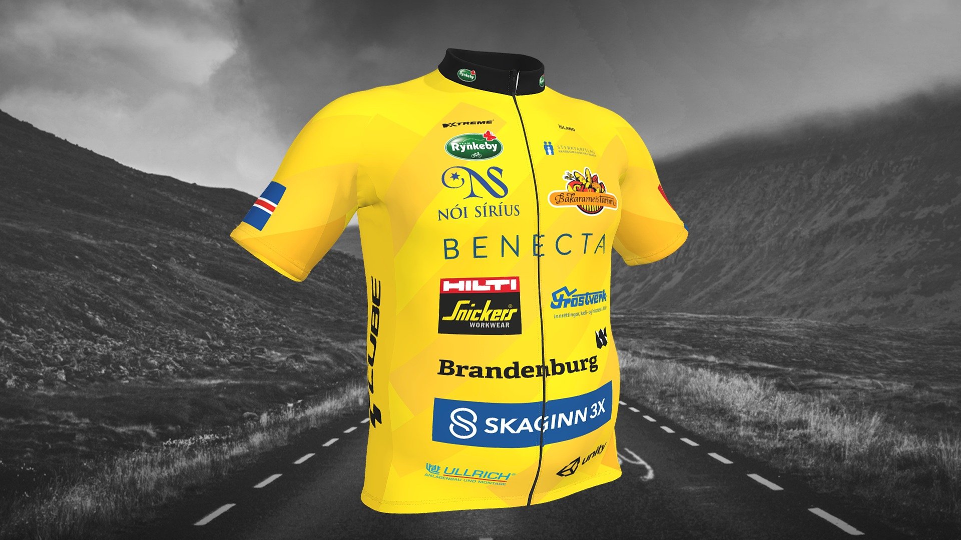 TR Ísland Short sleeve jersey Big 2019 - 3D model by Konggaard - Xtreme ...