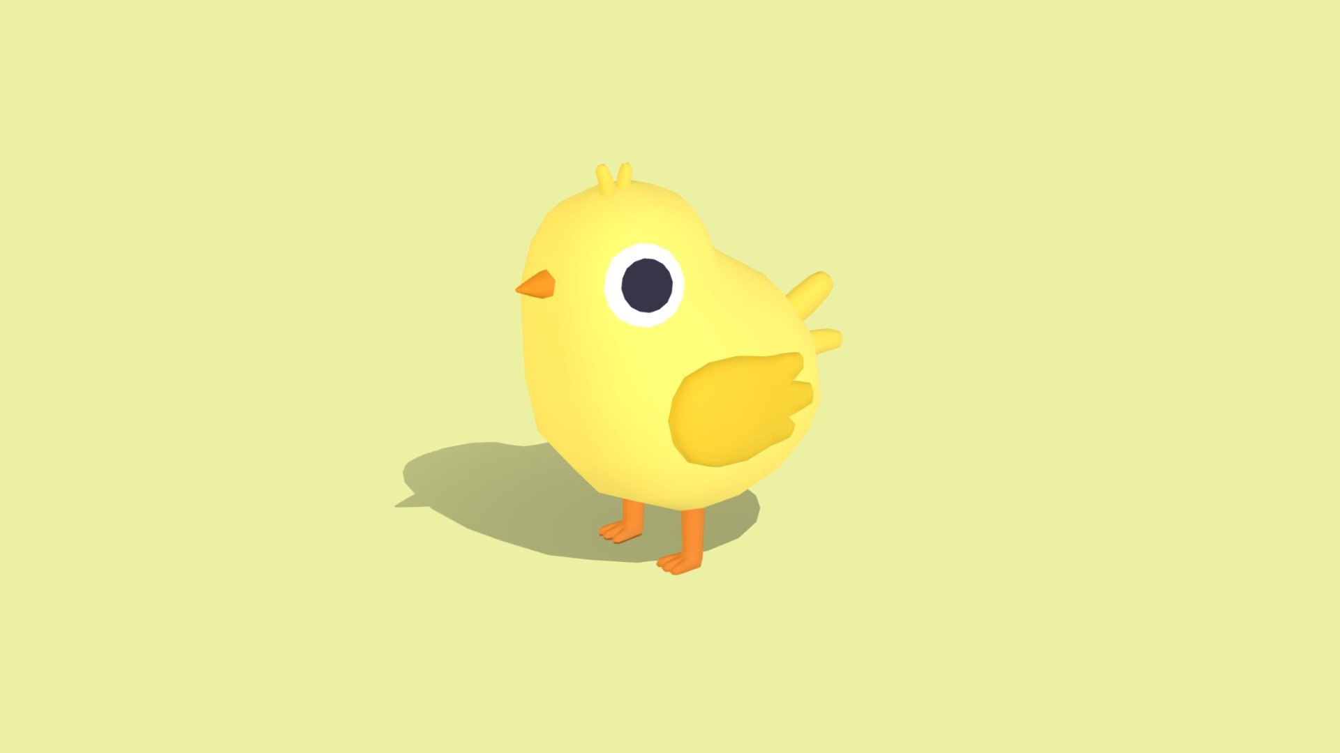 Chick - Quirky Series — Sketchfab embed 3D viewer