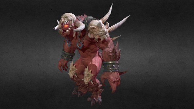 monster 3D Model