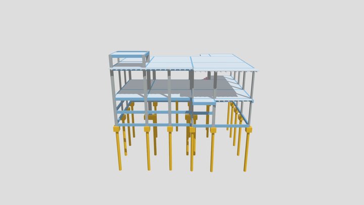Estrutural Casa Jayara 3D Model