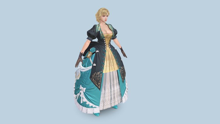Granado Espada_Sylvestia 3D Model extract 3D Model