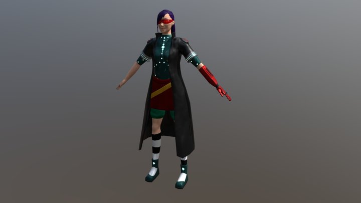 Zoey Redesign 3D Model