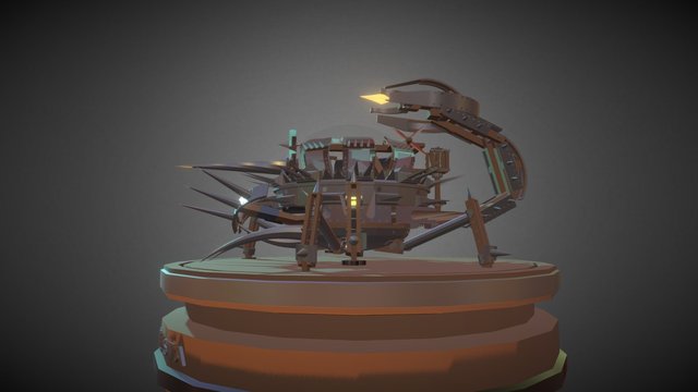 Ballista Scorpion 3D Model