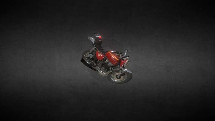 JBT_CB750four 3D Model