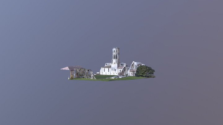Abbaye de La Sauve-Majeure 3D Model