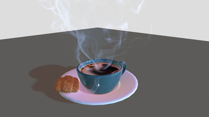 Cup of Coffee 3D Model