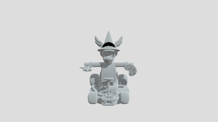Luigi Render96 (also don't know who made it) 3D Model
