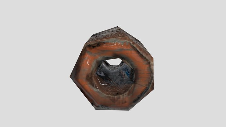 Petrified wood 3D Model