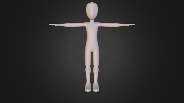 Base Male 3D Model
