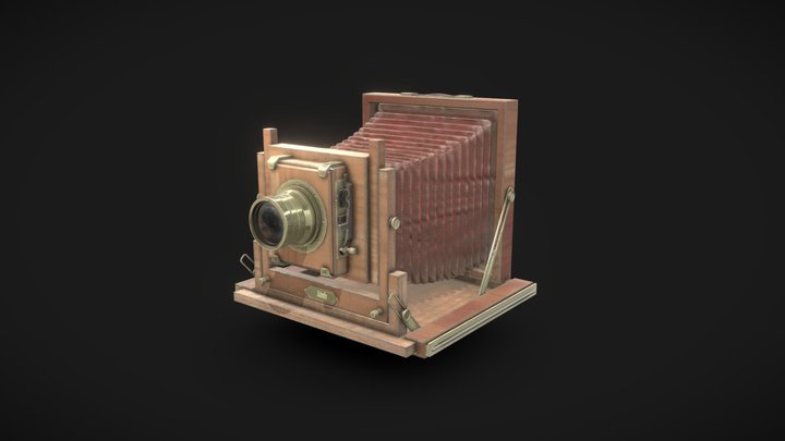 Vintage Camera 3D Model