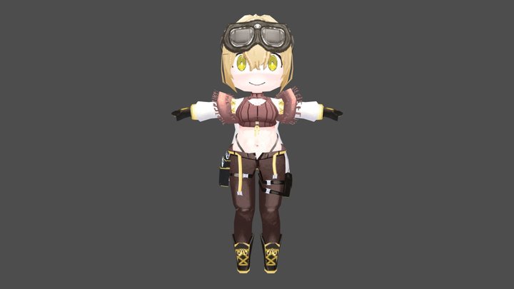 Mia Fenimore 3D Model