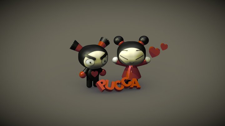 Exercise - Pucca by TKW 3D Model